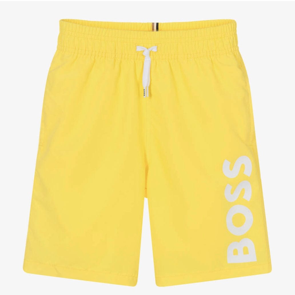 BOSS - Swim Short Logo - Yellow