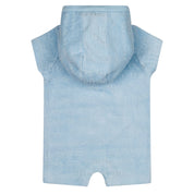 MITCH & SON MINI - Santiago Sandy Shores Terry Romper - Sky Blue