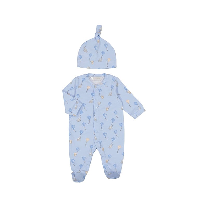 MAYORAL - Kite Babygrow With Hat - Blue