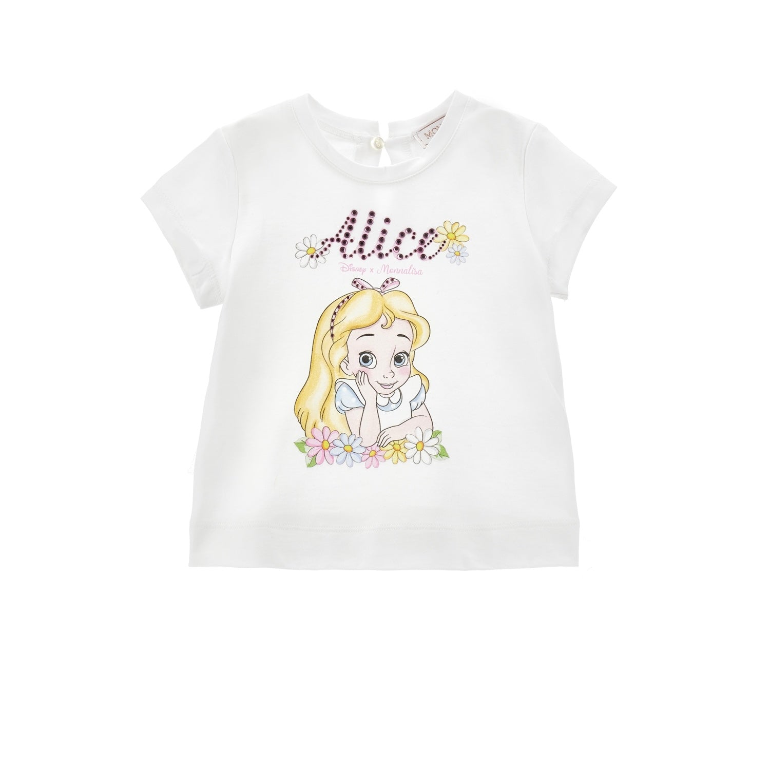 MONNALISA - Alice In Wonderland Bebe Skirt Set - Pink