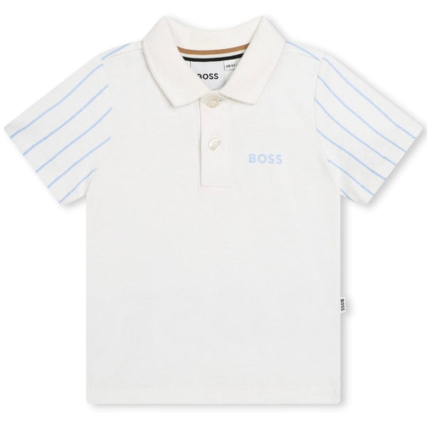 BOSS - Toddler Polo Shirt - White