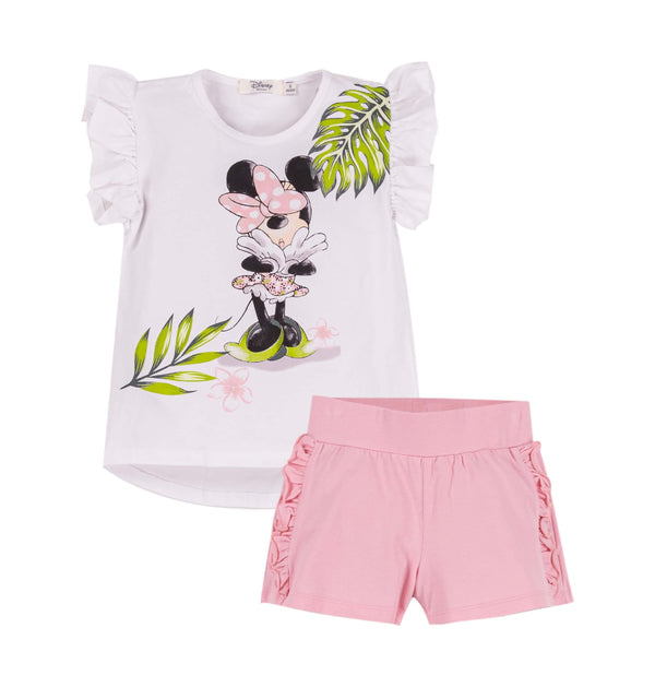 EMC - Disney Minnie Short Set - White