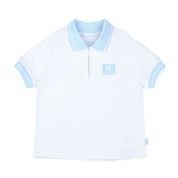 MITCH & SON - Oakland  Blue Breeze Polo Short Set - Sky Blue
