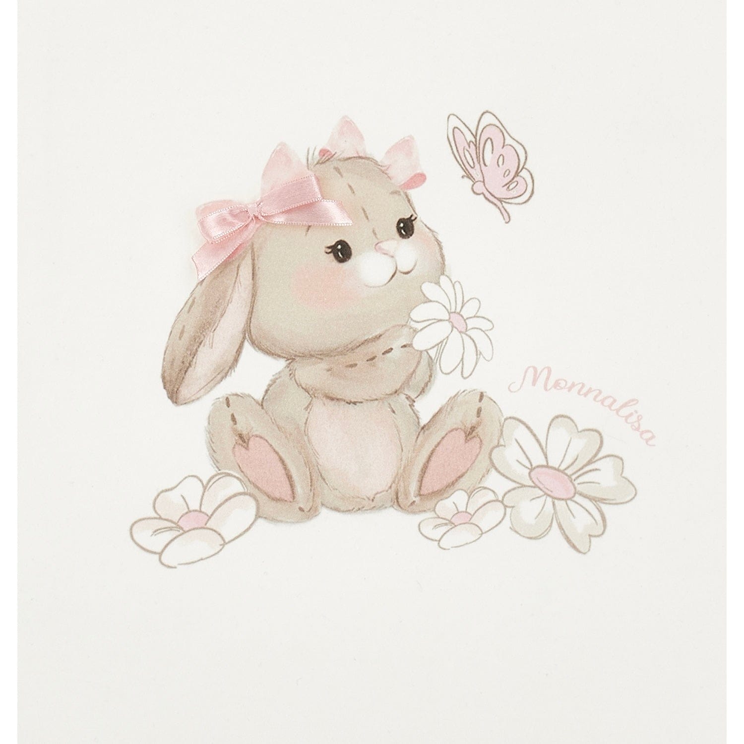 MONNALISA - Bunny Blanket - Pink