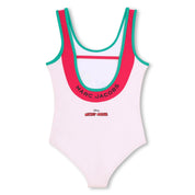 MARC JACOBS- Mickey Mouse Collab Swimming Costume - Pink