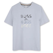 BOSS - Small Logo T-Shirt -  Blue