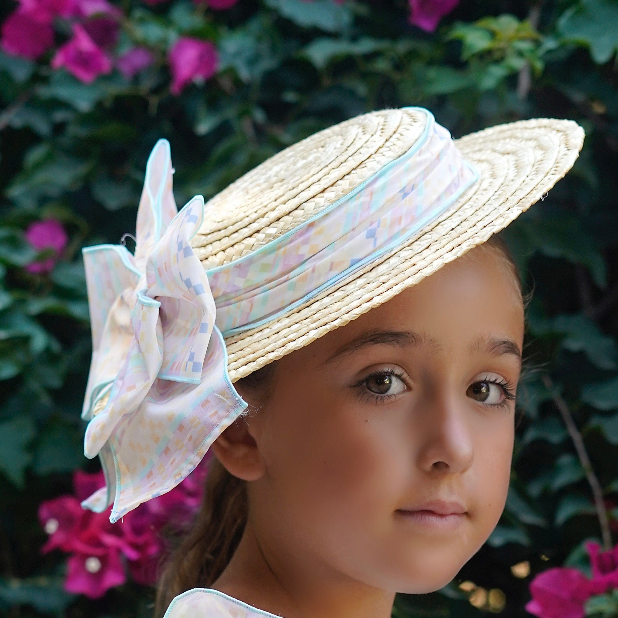 BABINE - Abstract  Hat - Mint