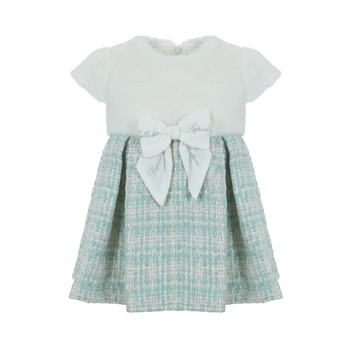 LAPIN HOUSE - Tweed Dress - Mint