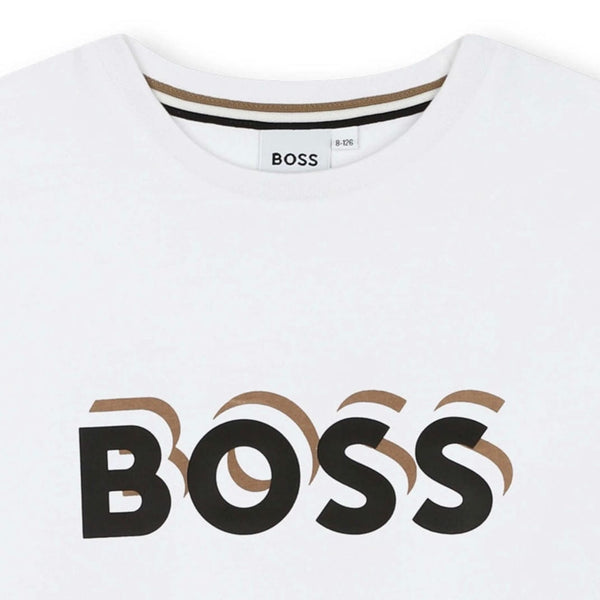 BOSS - Logo T Shirt - White