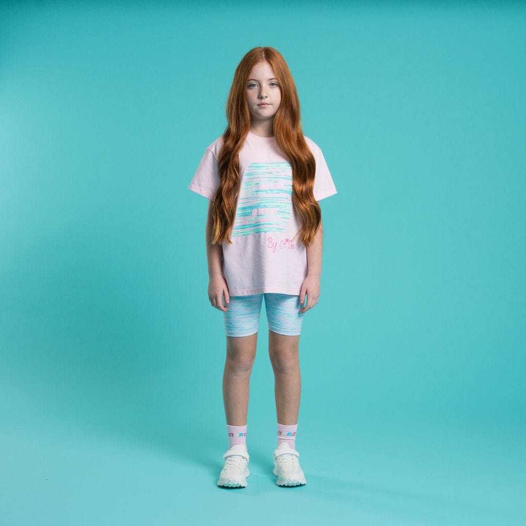 BONINI BY A DEE - Dynamic & Soul Oversized T & Shorts - Miami Mint