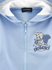 MONNALISA - Dumbo Three Piece Tracksuit Set - Blue