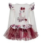 Daga - Fashion Street Jersey Dress - Cream
