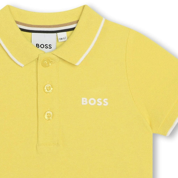 BOSS - Toddler Polo Shirt - Yellow