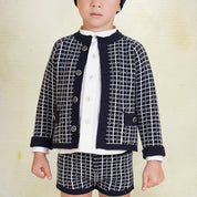 Rahigo - Five Piece Short Set  - Navy