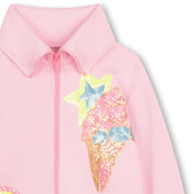 BILLIEBLUSH - Ice Cream Jacket With Top & Shorts - Pink
