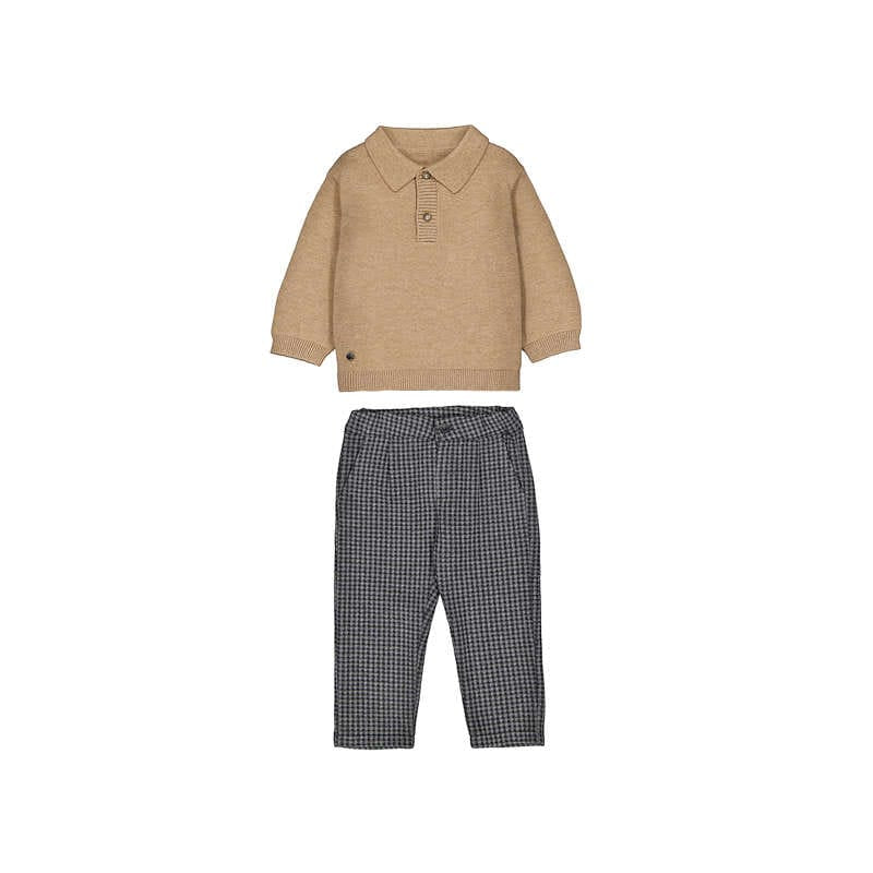 MAYORAL - Two Piece Trouser Set - Cookie
