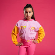 BONINI BY A DEE - Vibe Colourblock Logo Zipper - Lilac Bloom