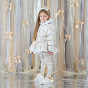 A DEE - Eau De A Dee Ava Bow Print Jacket - Snow White