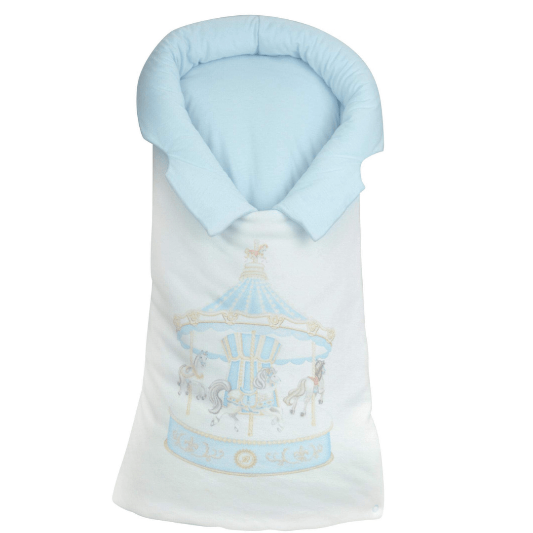 FIRST BABY - Carousel  Baby Nest- Blue