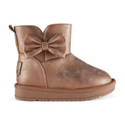 A DEE - Bowitiful Bow Ugg Boot - Chocolate Brown
