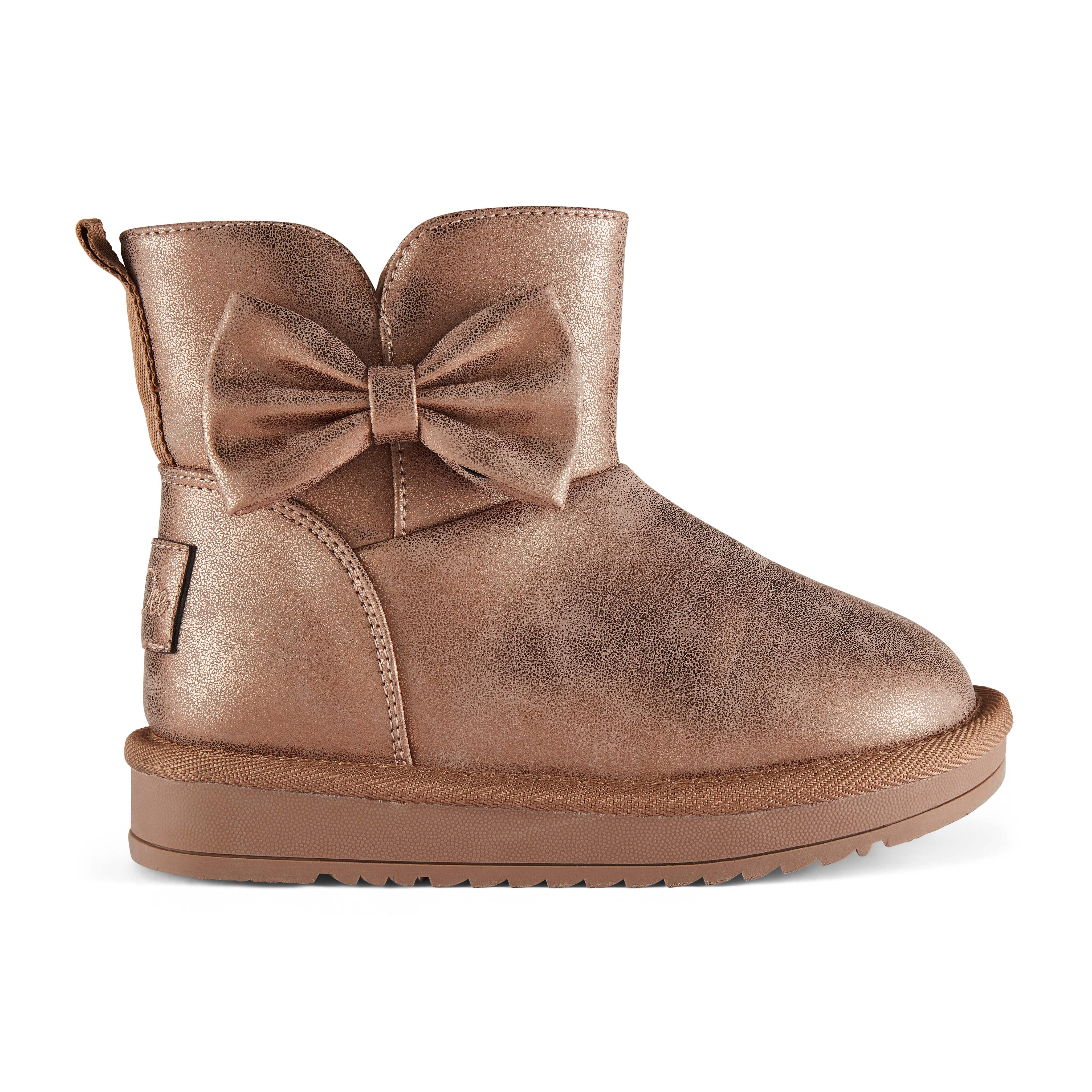A DEE - Bowitiful Bow Ugg Boot - Chocolate Brown