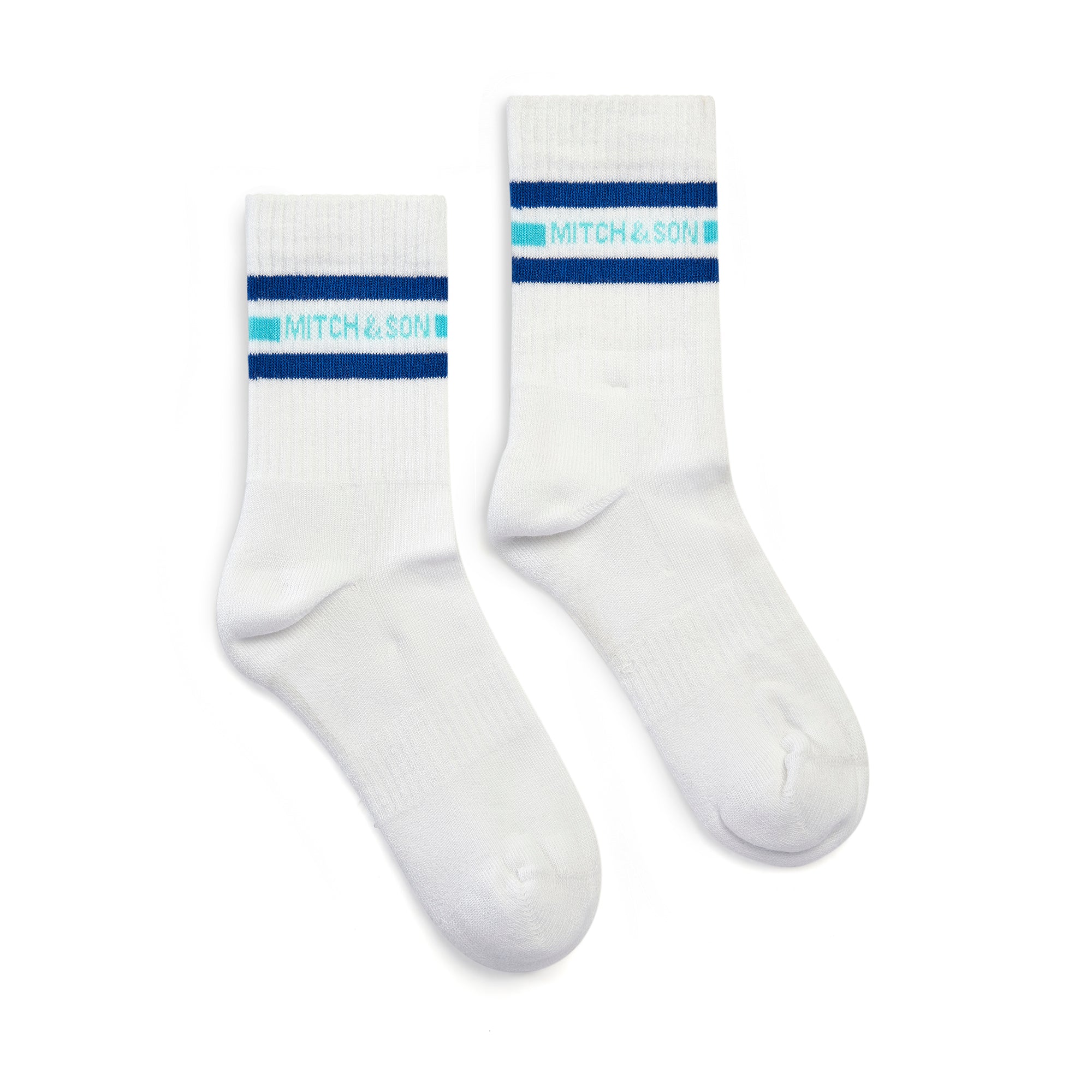 MITCH & SON - Harlem JNR Socks - Bright Blue