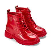 A DEE - Love Story Amore Heart Boot - Vibrant Red