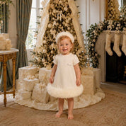 Bimbalo - Fur Dress - Cream