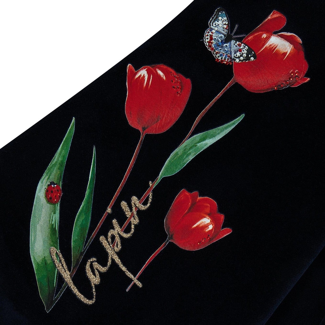 LAPIN HOUSE - Tulip Pinafore Dress - Navy