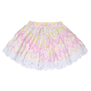 A DEE - Leanne Chic Chevron Skirt Set - Pink