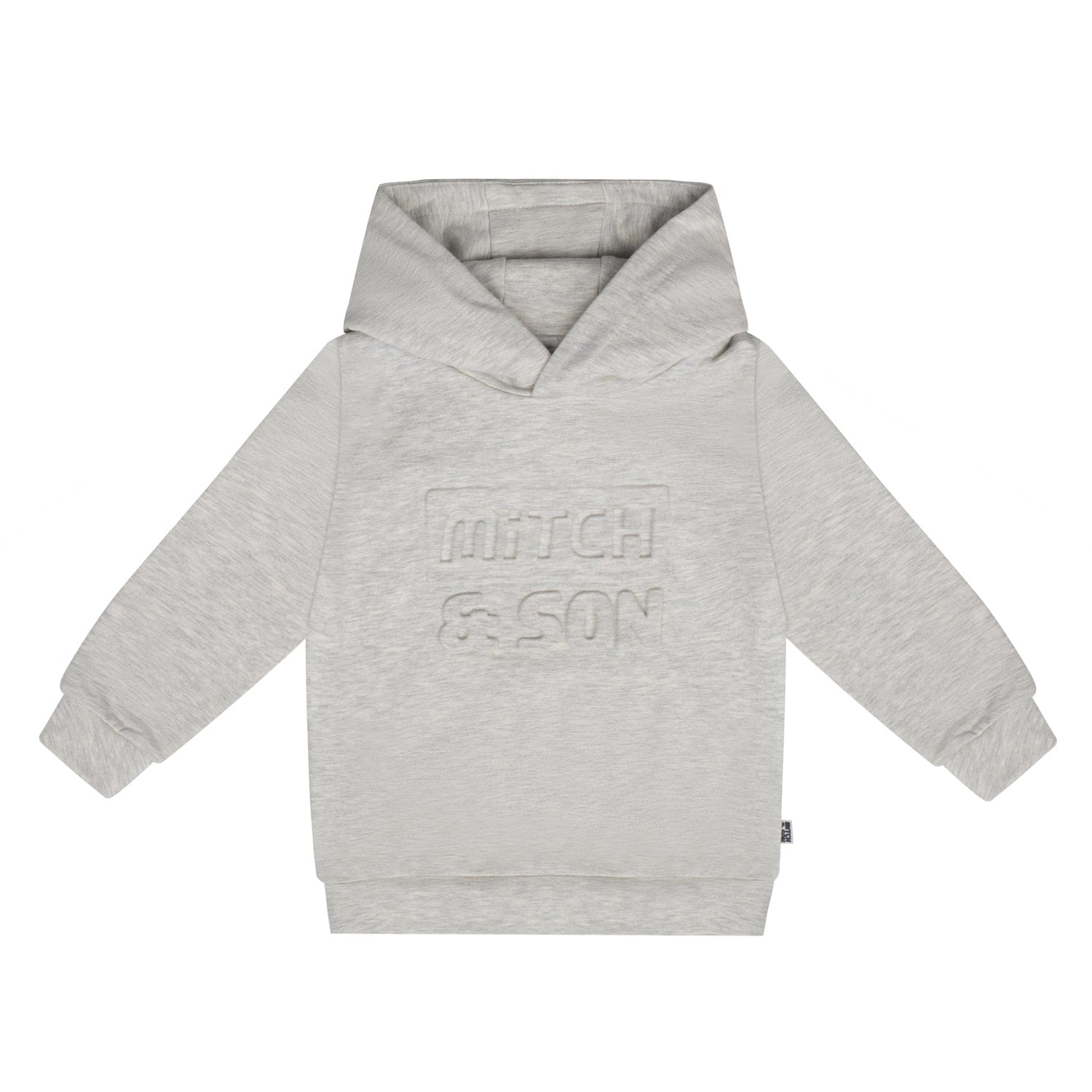 MITCH & SON - Chase Hoodie Embossed Tracksuit - Light Grey