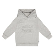 MITCH & SON - Chase Hoodie Embossed Tracksuit - Light Grey