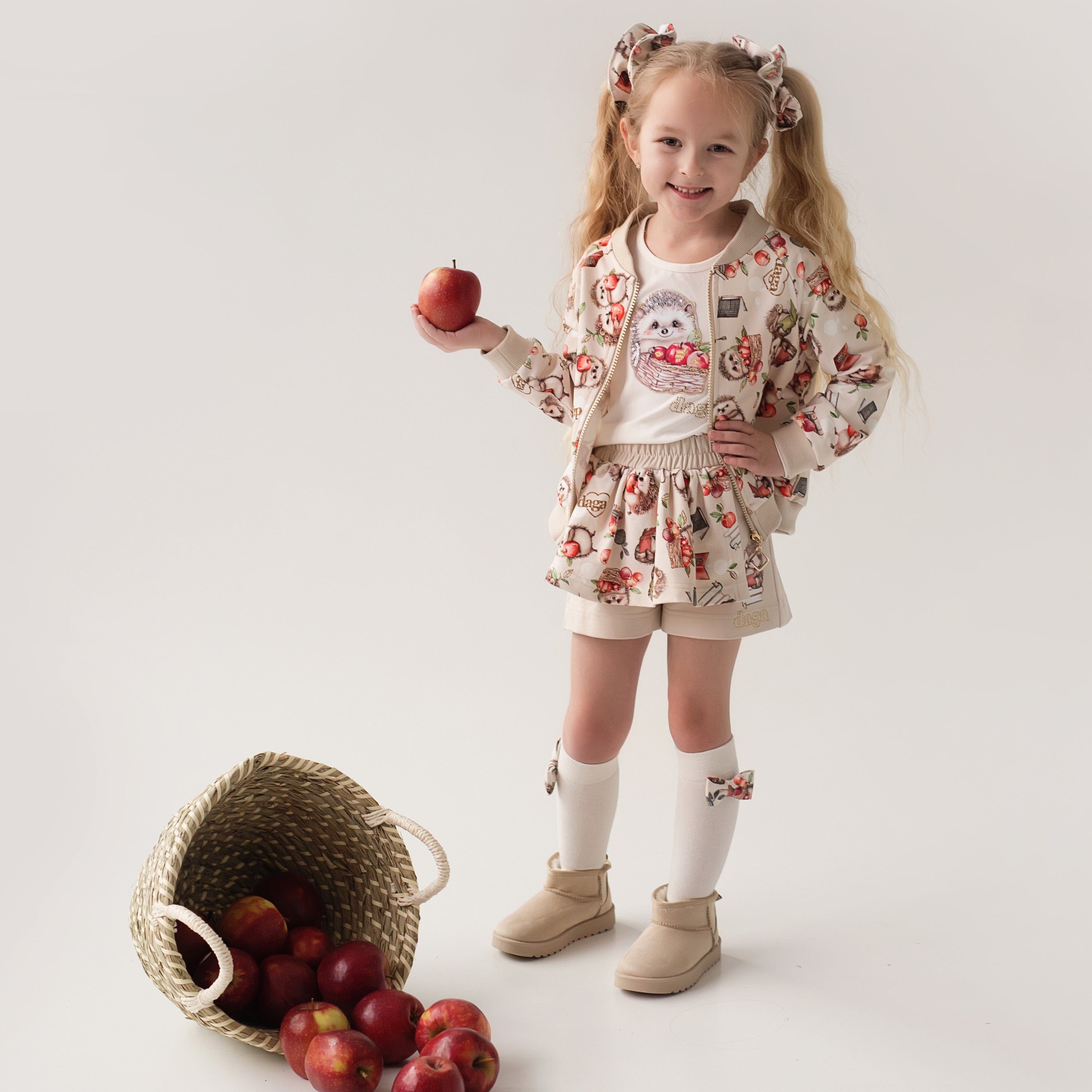 Daga - Basket Of Smiles Three Piece Set - Camel
