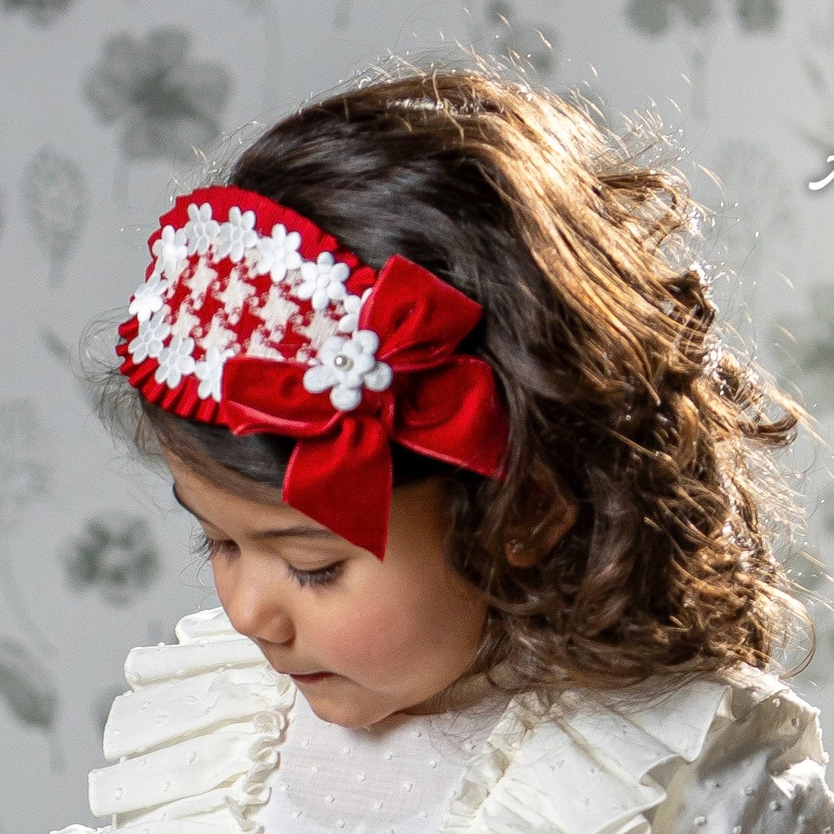 ABUELA TATA - Christmas Hairband - Red