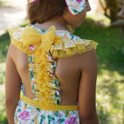 BABINE - Lemon Playsuit - Yellow