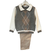BIMBALO - Jumper & Trouser Set - Grey