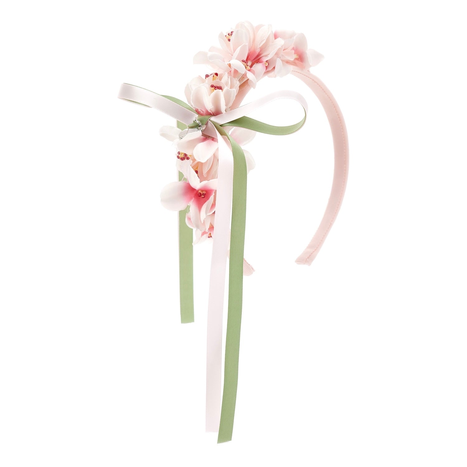 MONNALISA - Bambi Flowers Hairband - Pink