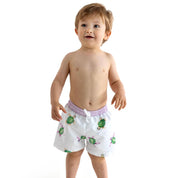 MEIA PATA - Turtles Print Swim Shorts - Green