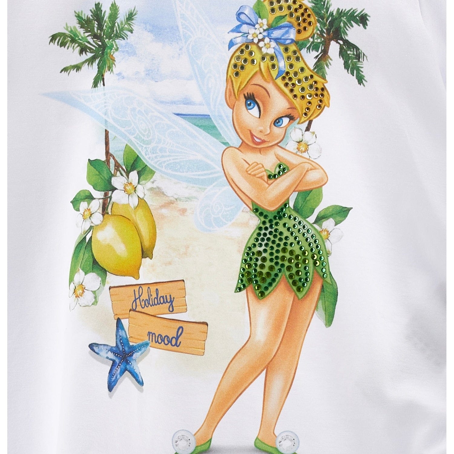 MONNALISA - Tinkerbell Leggings Set - Yellow