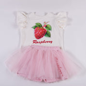 Daga - Juicy Raspberry Dream Tutu Skort Set - Pink