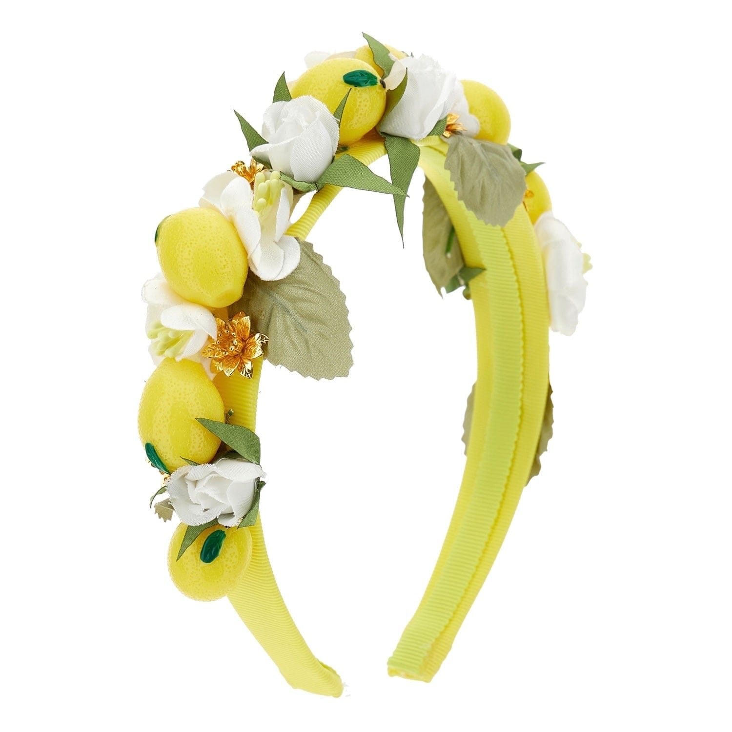 MONNALISA - Lemon Hairband - Yellow