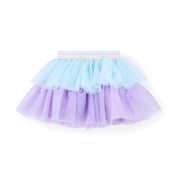 A DEE - Suzi Pastel Parlour Tulle Skirt Set  - White