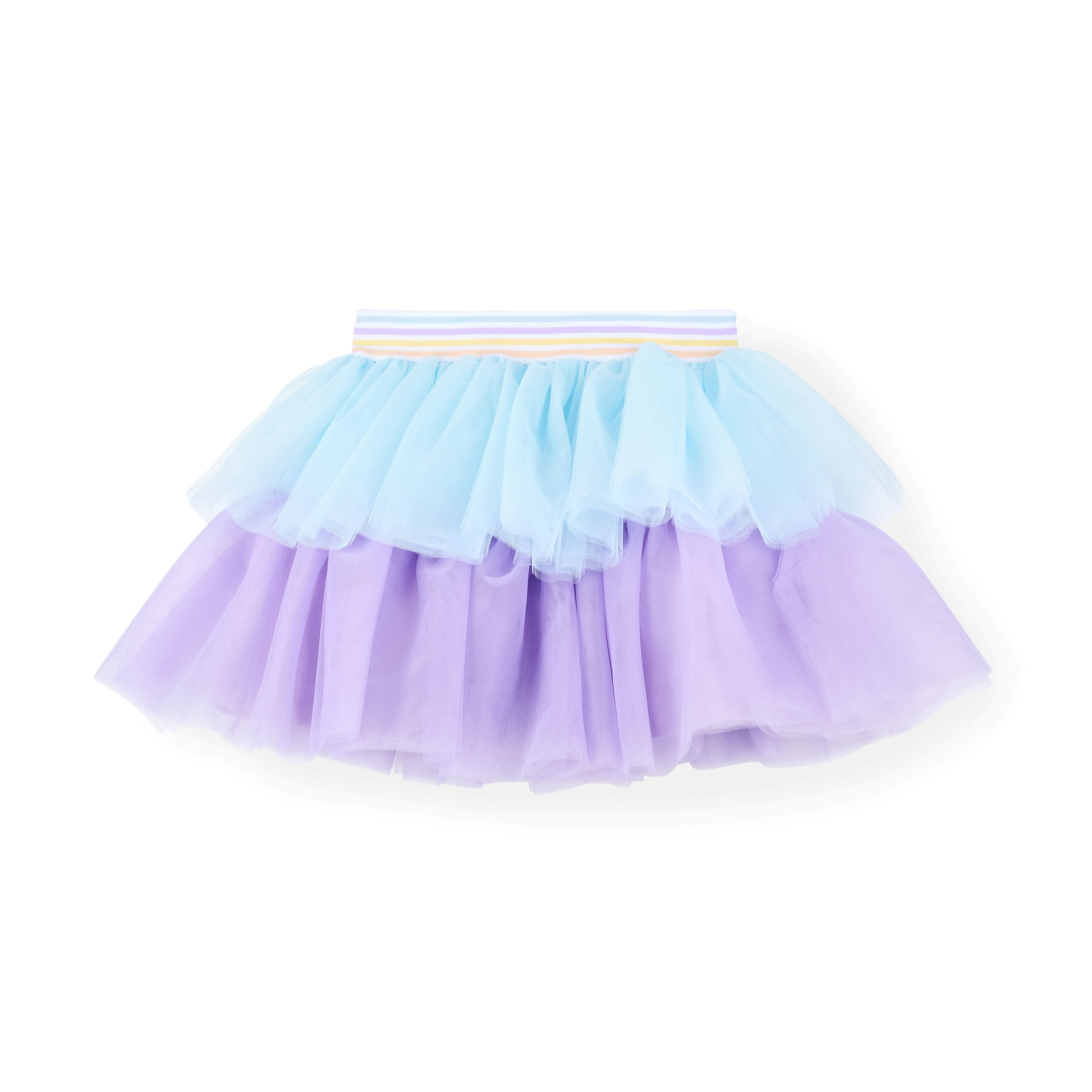 A DEE - Suzi Pastel Parlour Tulle Skirt Set  - White