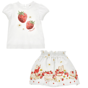 MONNALISA - Winnie The Pooh Skirt Set - White