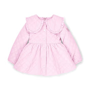 A DEE - Riley Bow-tique Chic Quilted Collar Jacket - Pink