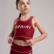 BONINI BY A DEE - Revive Sport Crop Top - Burgundy