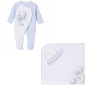 SOFIJA -Milo Babygrow Three Piece Set - Blue