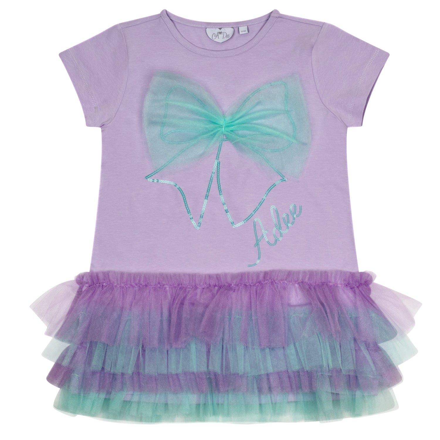 A DEE - Nala Popping Pastels Tulle Sweat Dress - Lilac