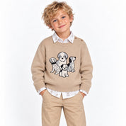 MAYORAL - Three Piece Trouser Set - Camel