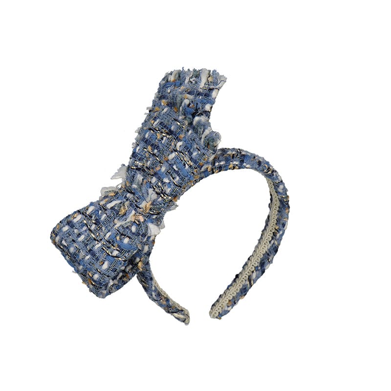 ABEL & LULA - Tweed Hairband - Blue